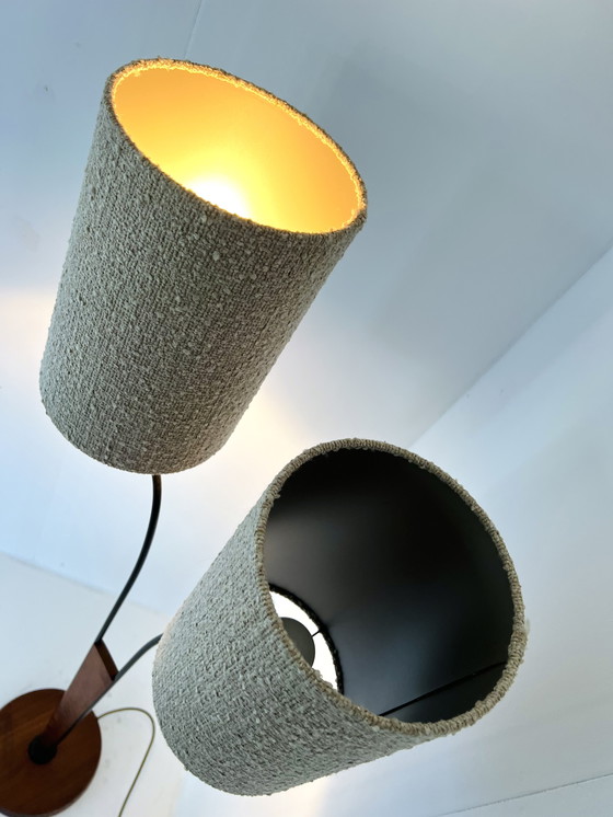 Image 1 of Lampada da terra vintage in teak anni &#39;60