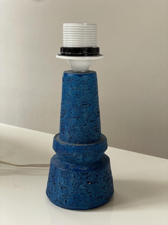 Image 1 of Lampada da tavolo/base per lampada in ceramica lavata vintage
