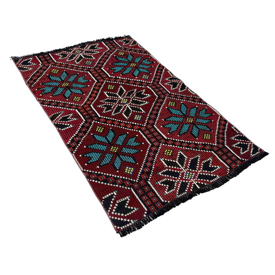 Image 1 of Vintage Turkish Kilim Rug, 129 x 78 cm