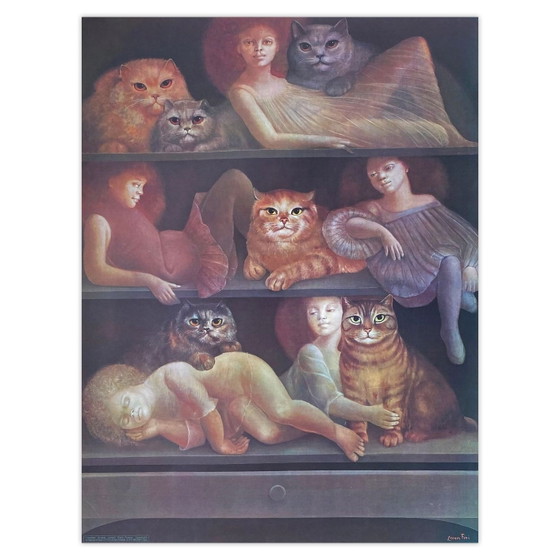Image 1 of Manifesto Leonor FINI Dimanche après-midi 1980