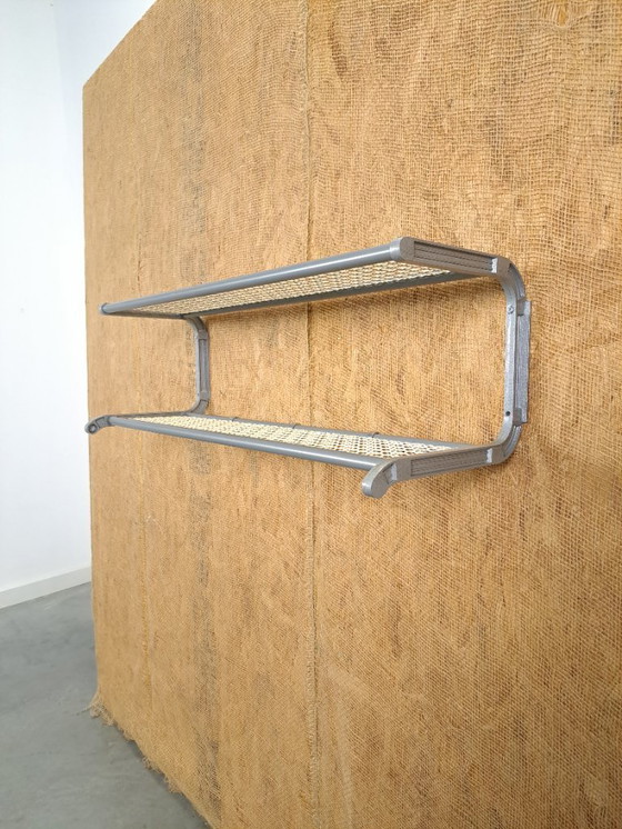 Image 1 of Habo Wandgarderobe mit weißem Netzgewebe, Nr. 12