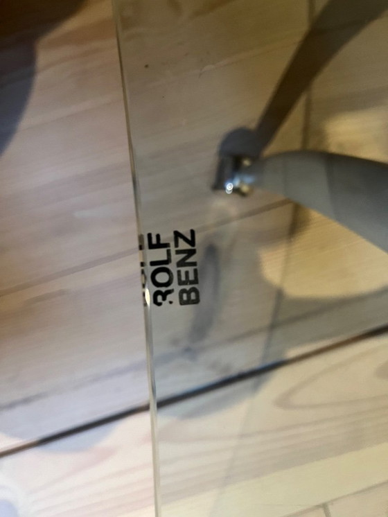 Image 1 of Tavolino da caffè in vetro Rolf Benz