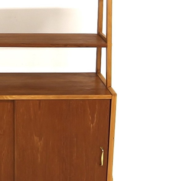Scandinavian Teak Bookcase, Sweden, 1960 – Wood (photo 5 of 5)