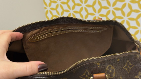Handtas Speedy Louis Vuitton – Top handle tassen, Leer, Canvas (photo 13 of 15)