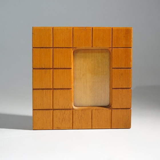 Double-Sided Wooden Photo Frame, 1960s – Glass (photo 3 of 12)