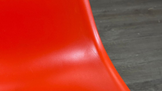 Image 1 of 6x Vitra DSR rosso-arancio