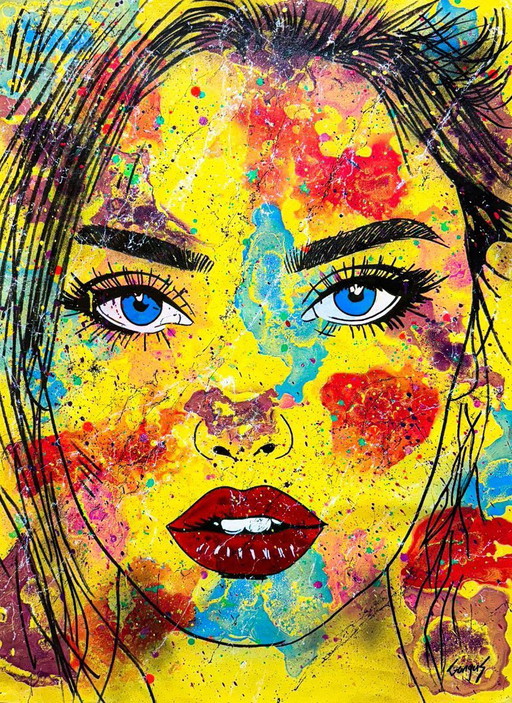 GONGAS - Closer - Toile d'artiste