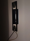 Minimalist vintage wall lamp Ingo Maurer Wandering Finger Designer Metal