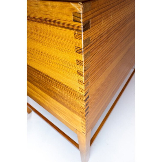 Image 1 of Vintage Oregon pine desk by Andreas Hansen and Hadsten Wood industry