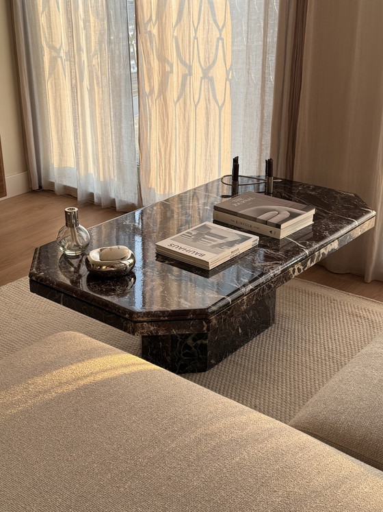 Vintage Marmeren Salontafel – Marble (photo 4 of 12)