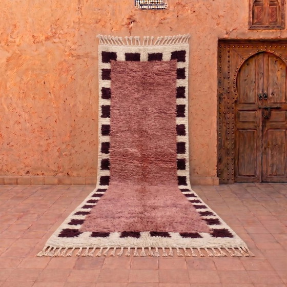 Image 1 of Handwoven Moroccan Runner Carpet 90cmx300cm 