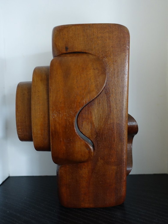 Image 1 of Brian Willsher, sculpture en bois. Rare !