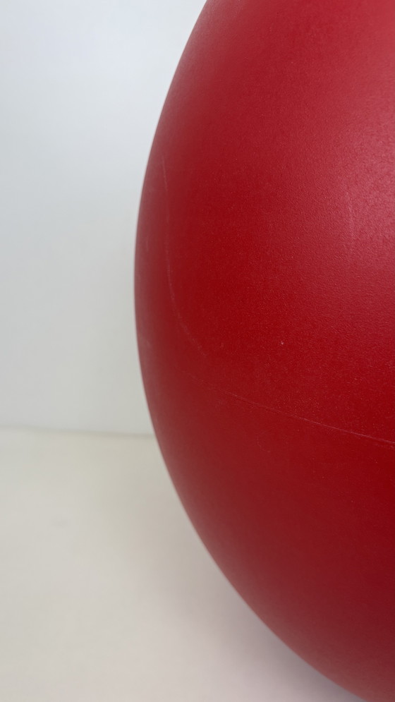 Image 1 of Tumbly ergonomische kunststof design kruk rood