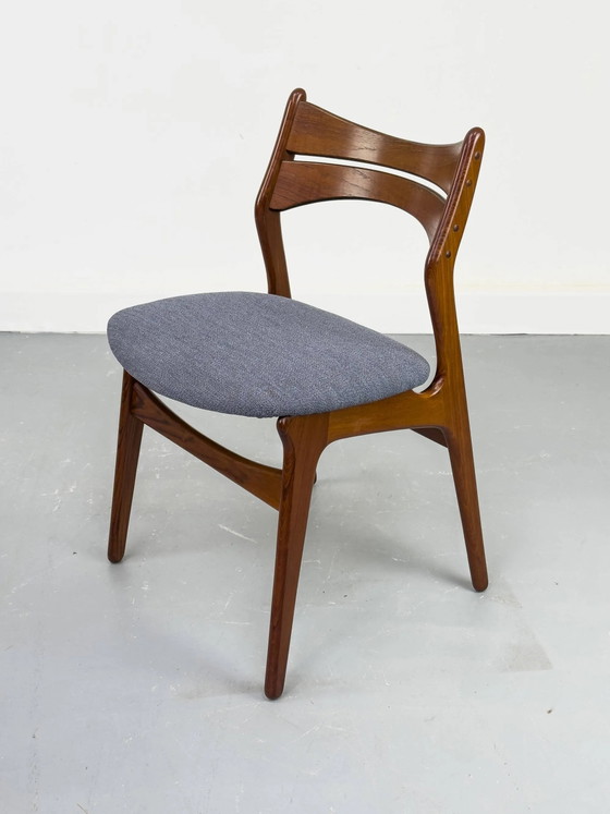 6 Deense Teak Eetkamerstoelen van Erik Buch voor Chr. Christensens, jaren 60 – Mid Century Modern (photo 20 of 24)