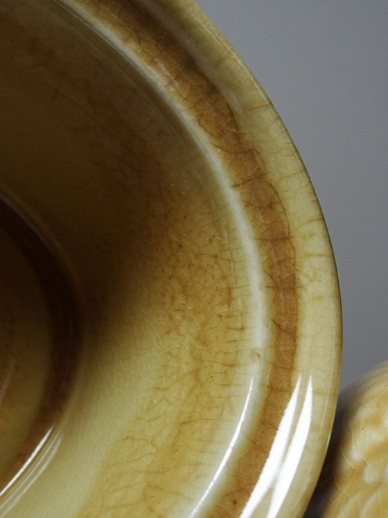 Image 1 of Small vintage GEO terrine from the 1950s-60s, beige earthenware duck