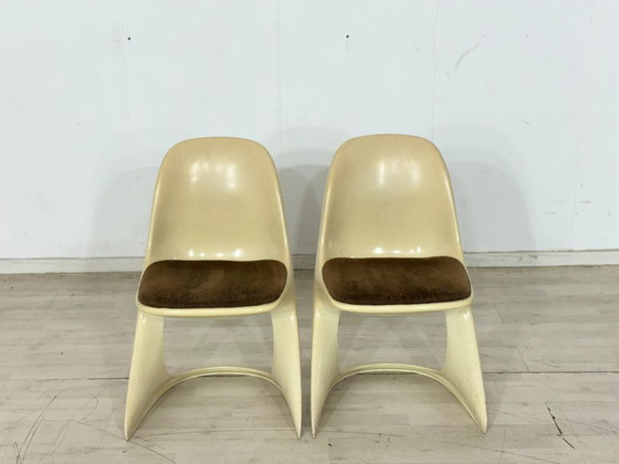 Image 1 of Set van 5 Casalino Casala stoelen / eetkamerstoelen / tuinstoelen – vintage ruimtetijdperk