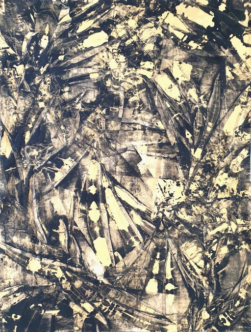 Jürgen Angeler - Raw Gold Mine – schilderijen tekeningen, Canvas (photo 2 of 24)