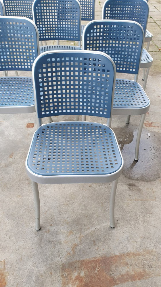 10x (+1) DePadova Silver Chair De Padova design chairs Italy, Dining chairs, Plastic (photo 3 of 14)