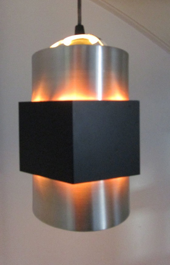 Image 1 of Si tratta di una lampada a sospensione vintage 'Life', progettata da Jo Hammerborg per Fog & Mørup negli anni '70.