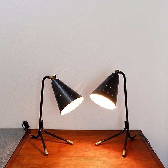 Image 1 of Svend Aage Holm Sørensen par de lámparas Edición Holm Sørensen - años 50