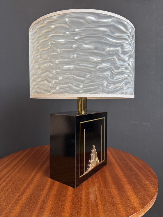 Image 1 of Dolfijnenlamp, jaren 70