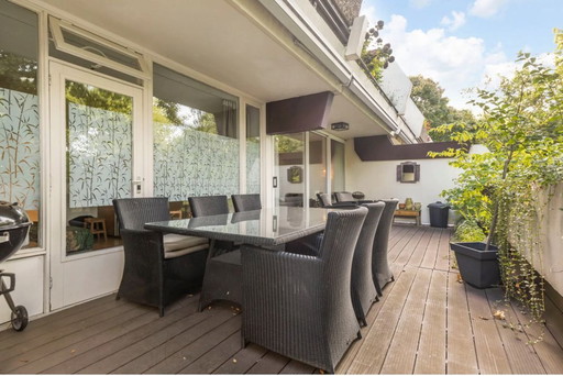 Borek Windsor tuintafel, stoelen en kussen