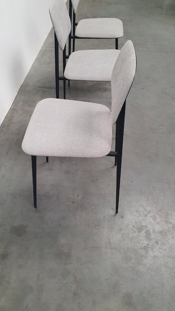Image 1 of Silla de diseño Ethnicraft DC gris claro, ex showroom