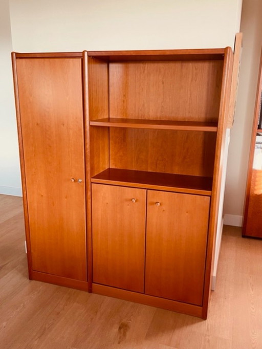 Hulsta cherry office cabinet