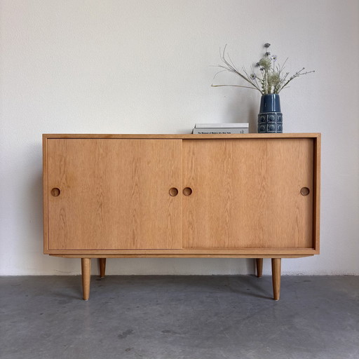 Buffet vintage danois en chêne