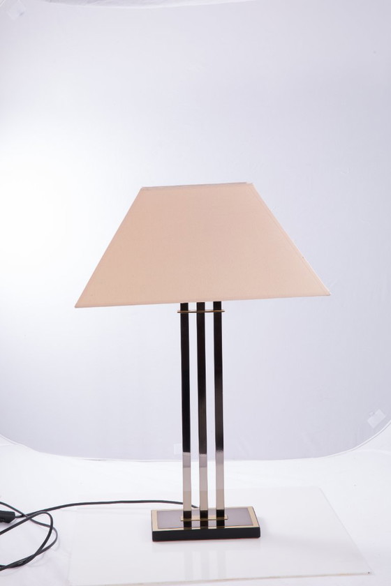 Image 1 of Willy Rizzo lamp for Deknudt Regency style