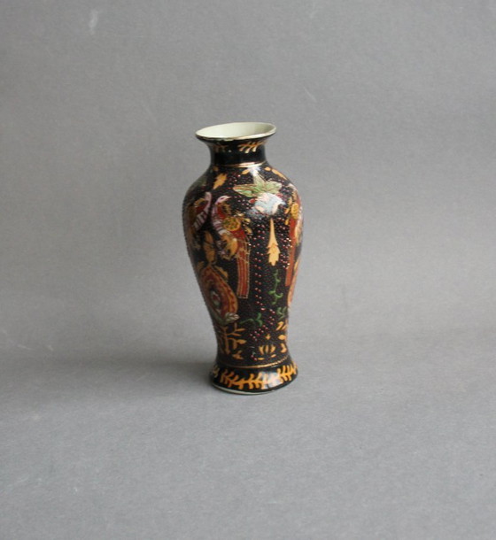 Image 1 of Piccolo vaso antico in porcellana cinese, dipinto a mano, 15 cm