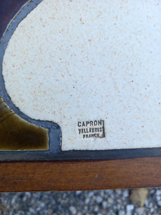 Image 1 of Table Basse De R Capron Vallauris