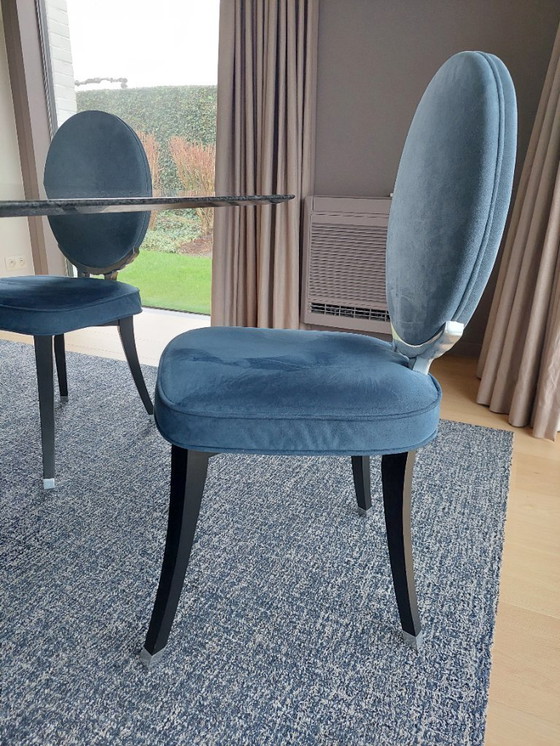 Image 1 of Set van 4 ‘Funny Valentine’ stoelen – Jean-Charles de Castelbajac voor Ligne Roset