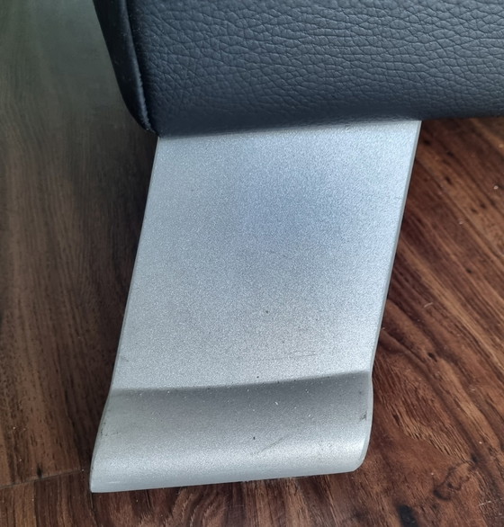 Image 1 of Rolf Benz RB322 zwart leren 2,5 zits bank