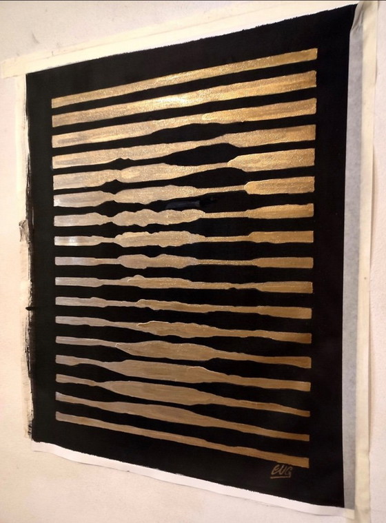 Image 1 of Walter Geraci - Gioconda Stripes XL Gold