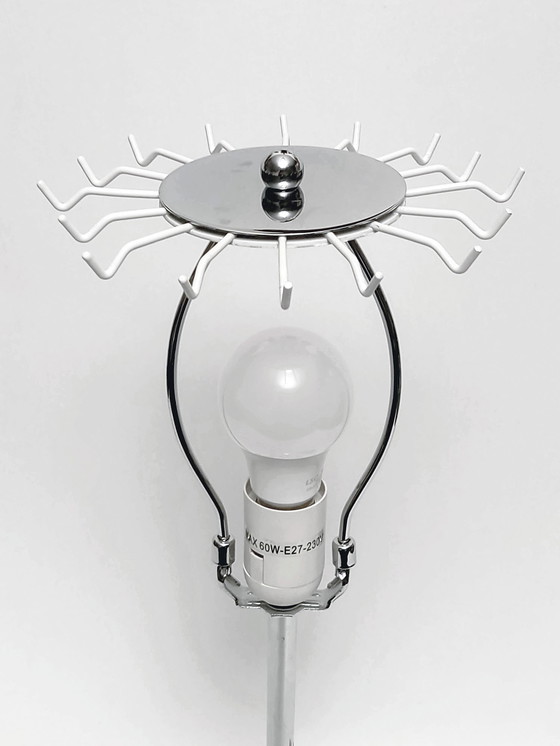 Image 1 of Tafellamp Glazen Lamellen Lamp Massive