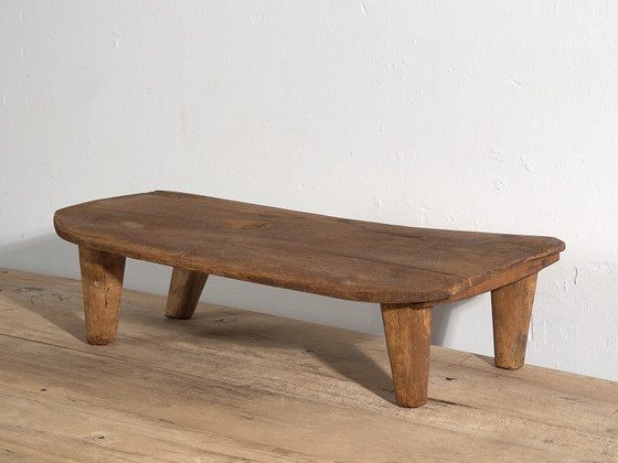 Table ancienne style wabi sabi (c.1920) #16, Tables d'appoint, Bois, Marron, Rustic (photo 18 sur 20)