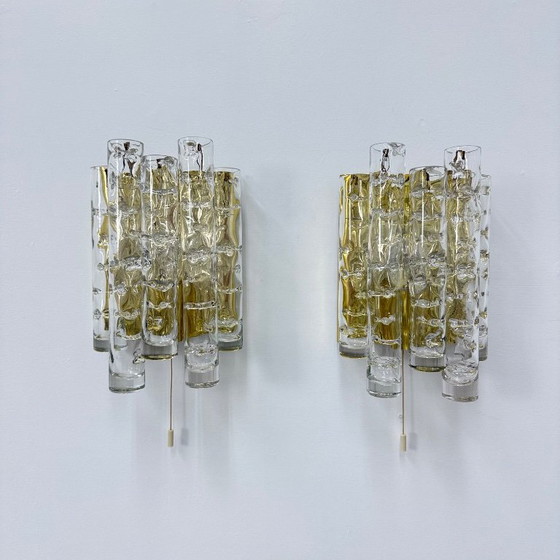 Image 1 of Paire d'appliques Doria Leuchten, 1970