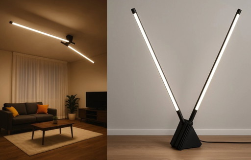 SISTEMA FLU LED Deckenleuchte/Modulare Stehleuchte (Wert 1400€)