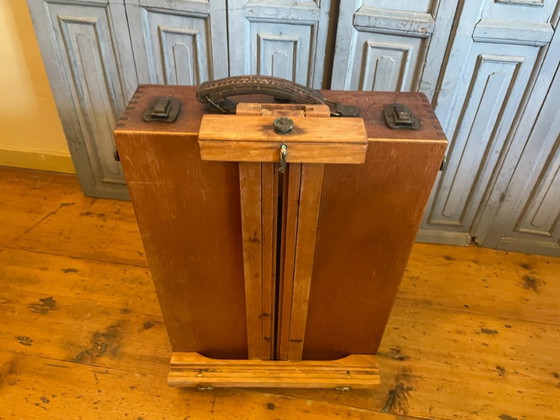 French 1920s Portable Easel Field Easel Painter's Easel – Decorative Objects, Wood (photo 3 of 17)
