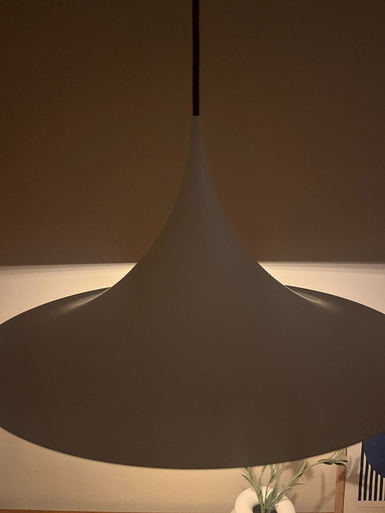 Image 1 of Semi pendente vintage 47 cm - Nebbia e Morup - Torsten Thorup - Claus Bonderup