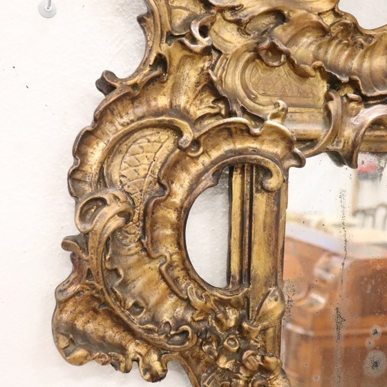 Image 1 of Antique large wall mirror, Italy late 19th century