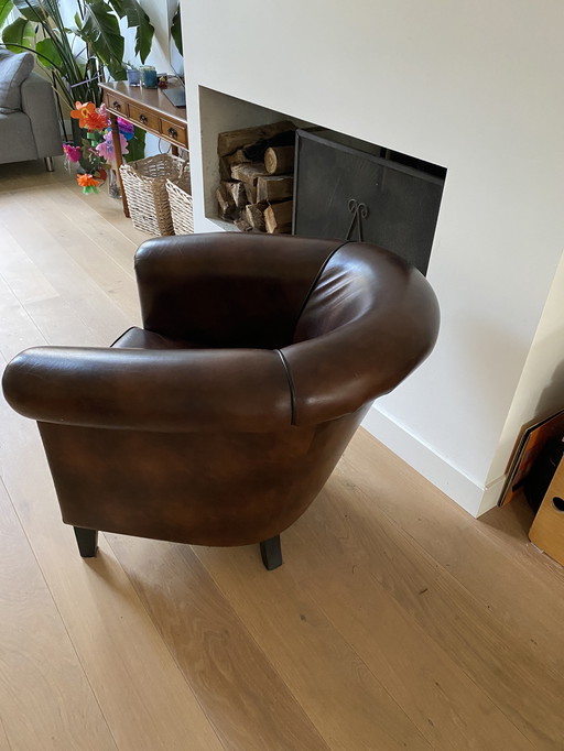 Leren Retro Fauteuils 