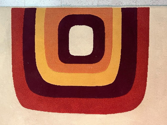 Image 1 of Tappeto vintage anni Settanta "Space Age"