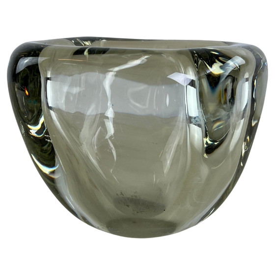 Sculptural submerged glass ashtray by Gianfranco Mandruzzato Murano 1970 – Table accessories (photo 4 of 21)