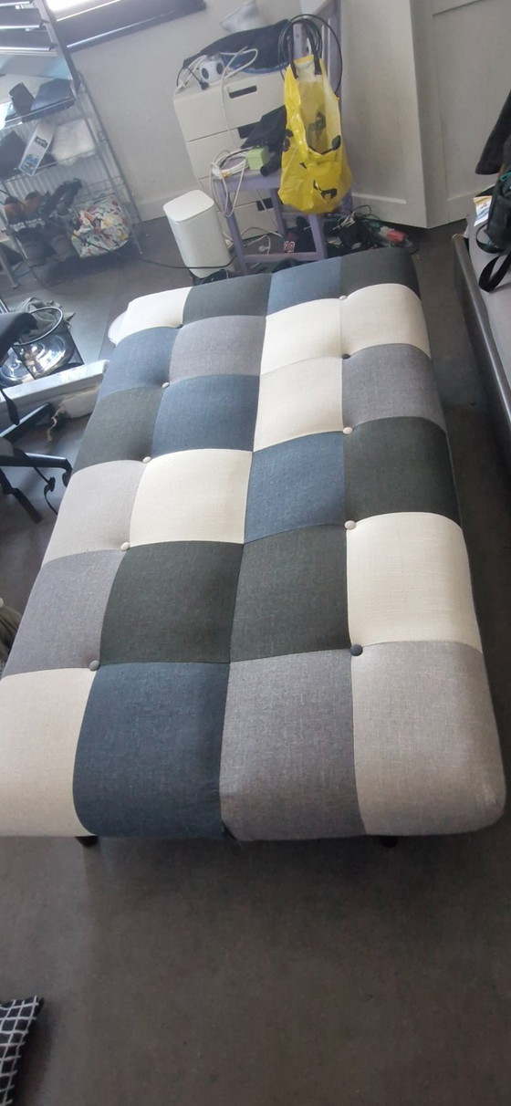 Patchwork Schlafsofa – Tomasucci, Stoff, Holz (photo 3 of 5)