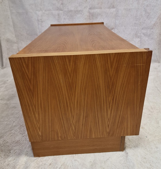 Image 1 of Vintage Wooden TV Stand From Simat Freres Doubinski