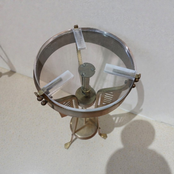 Image 1 of Art Deco pedestal plant table 1920s