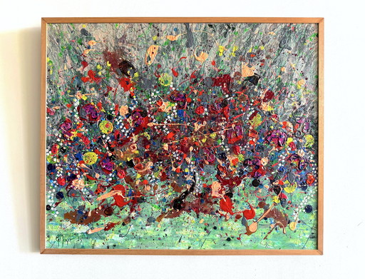Ole Masur - Bouquet - Ingelijst
