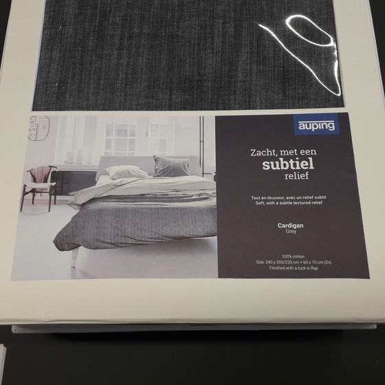 Image 1 of Auping Cardigan Grey duvet cover - 240x220